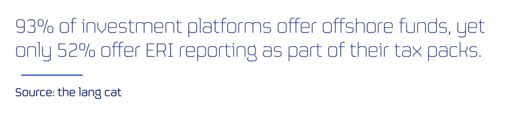 Blog stat 4 excess reportable income; eri; uk tax; offshore funds; investment platforms; managed portfolio services; mps