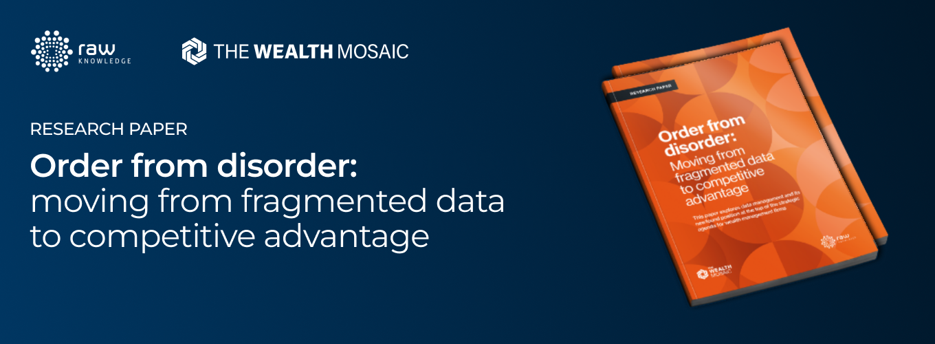 Order from disorder - research paper